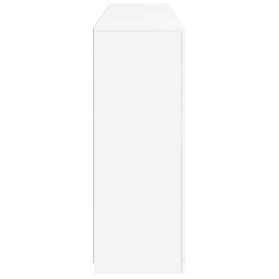 Dressoir Met Led-Verlichting 62X37X00 Cm Wit