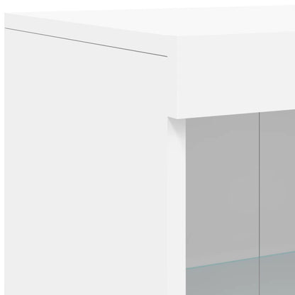 Dressoir Met Led-Verlichting 62X37X00 Cm Wit