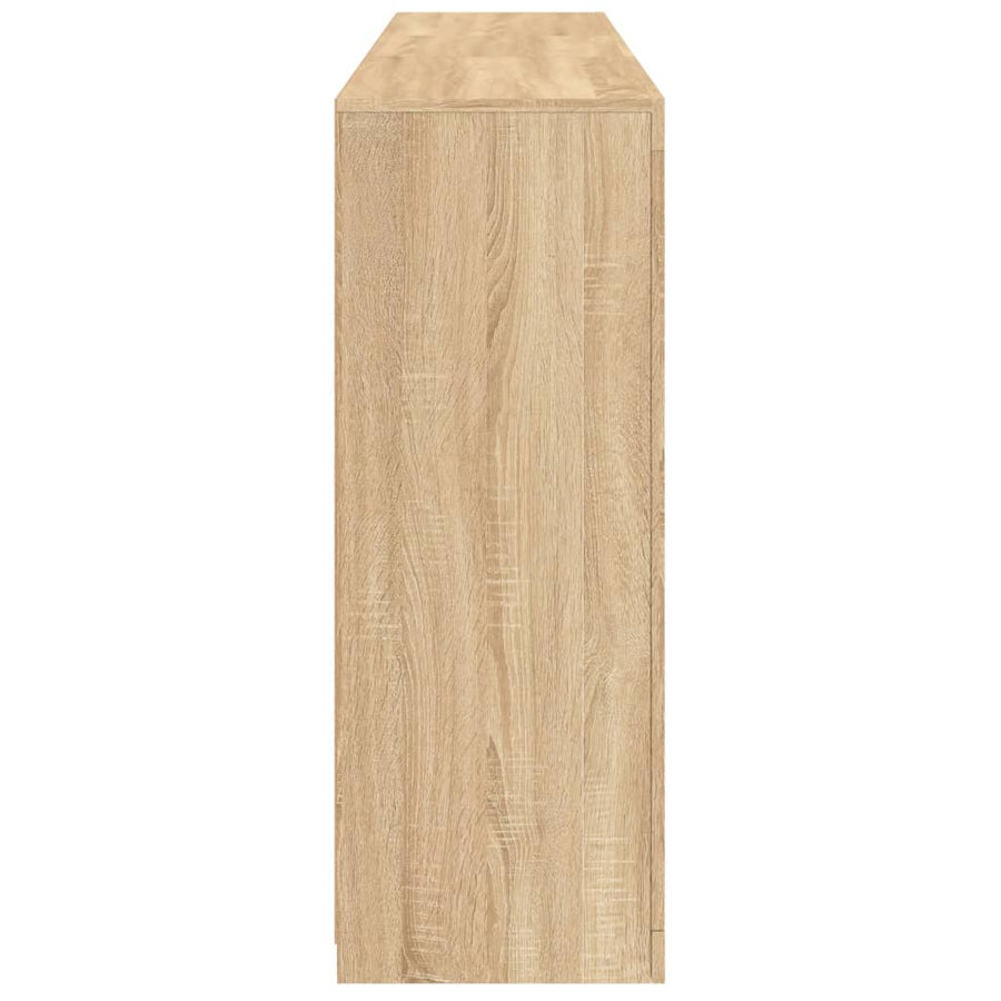 Dressoir Met Led-Verlichting 62X37X00 Cm Kleurig Sonoma eiken