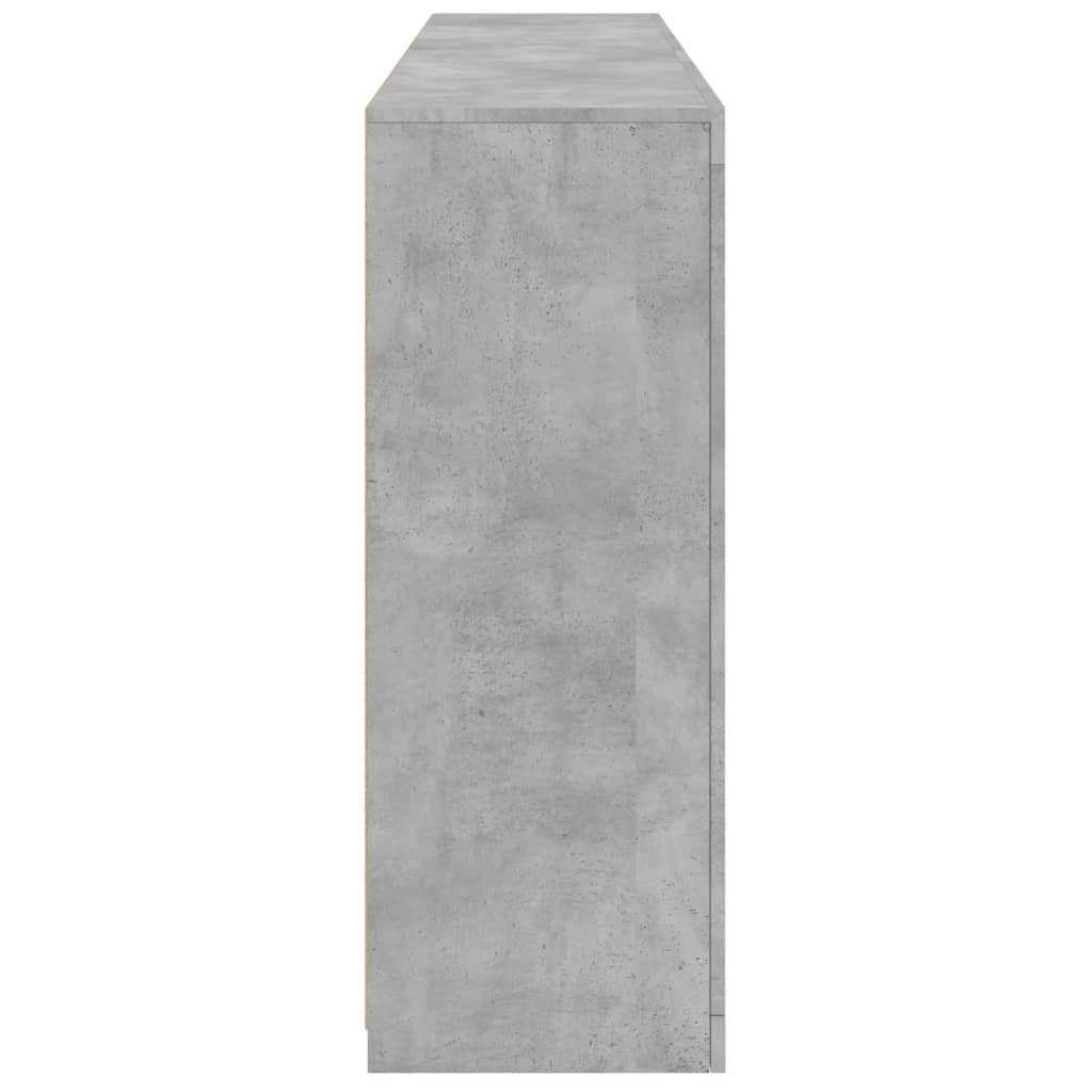 Dressoir Met Led-Verlichting 62X37X00 Cm Betongrijs