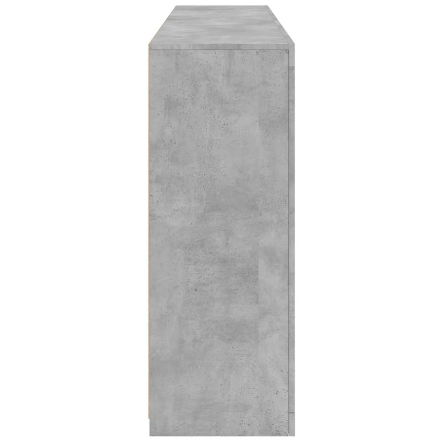 Dressoir Met Led-Verlichting 62X37X00 Cm Betongrijs
