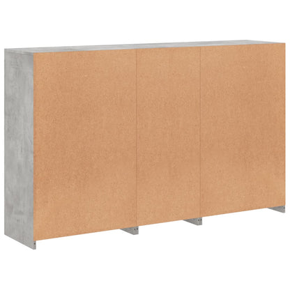 Dressoir Met Led-Verlichting 62X37X00 Cm Betongrijs