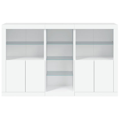 Dressoir Met Led-Verlichting 62X37X00 Cm Wit