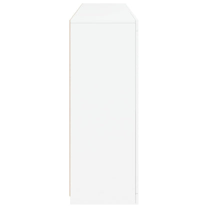 Dressoir Met Led-Verlichting 62X37X00 Cm Wit