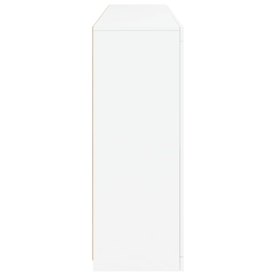 Dressoir Met Led-Verlichting 62X37X00 Cm Wit