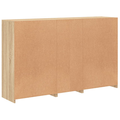 Dressoir Met Led-Verlichting 62X37X00 Cm Kleurig Sonoma eiken