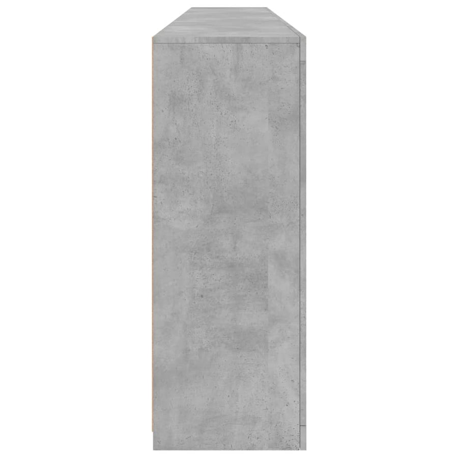 Dressoir Met Led-Verlichting 62X37X00 Cm Betongrijs