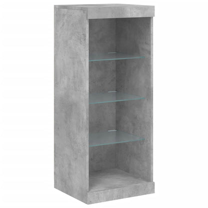 Dressoir Met Led-Verlichting 62X37X00 Cm Betongrijs