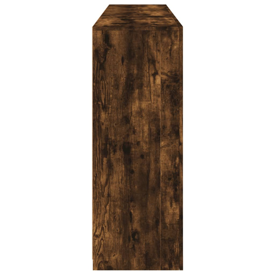 Dressoir Met Led-Verlichting 62X37X00 Cm Kleurig Gerookt eiken