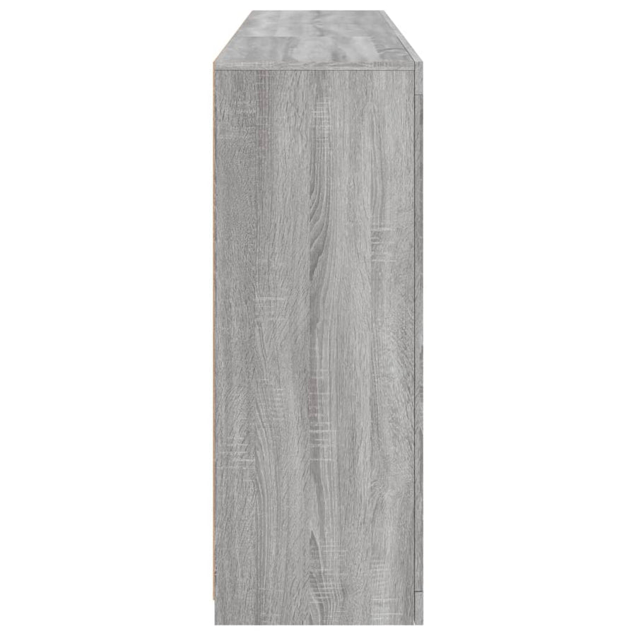 Dressoir Met Led-Verlichting 62X37X00 Cm Eiken Grijs sonoma