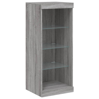 Dressoir Met Led-Verlichting 62X37X00 Cm Eiken Grijs sonoma