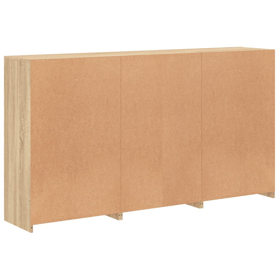 Dressoir Met Led-Verlichting 8,5X37X00 Cm Kleur Sonoma eiken