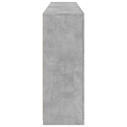 Dressoir Met Led-Verlichting 8,5X37X00 Cm Betongrijs