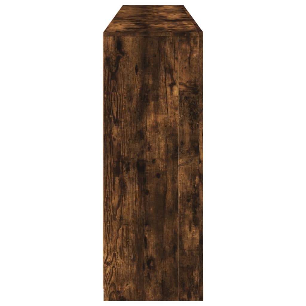 Dressoir Met Led-Verlichting 8,5X37X00 Cm Kleur Gerookt eiken