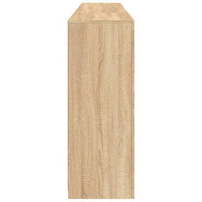Dressoir Met Led-Verlichting 202X37X00 Cm Kleurig Sonoma eiken