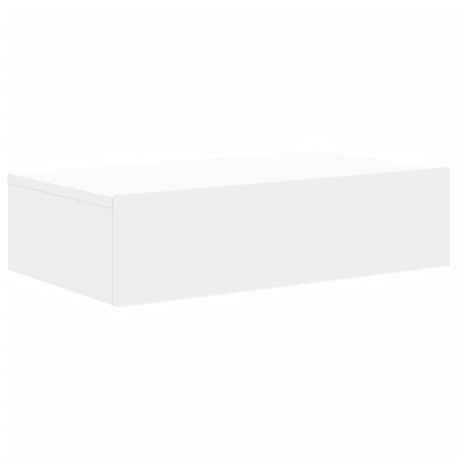 Tv-meubel met LED-verlichting 60x35x15,5 cm wit 60 x 35 x 15.5 cm Wit