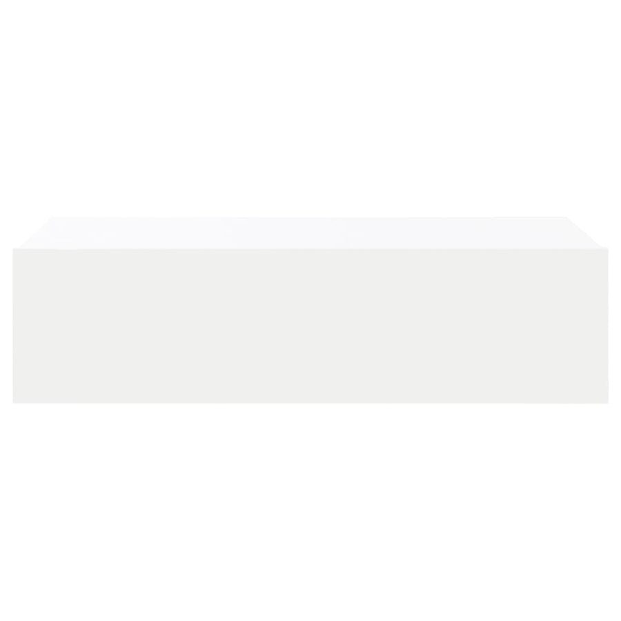 Tv-meubel met LED-verlichting 60x35x15,5 cm wit 60 x 35 x 15.5 cm Wit