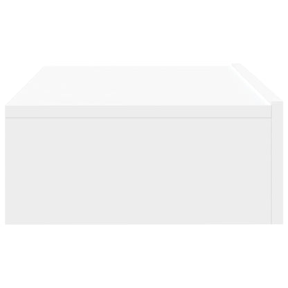 Tv-meubel met LED-verlichting 60x35x15,5 cm wit 60 x 35 x 15.5 cm Wit