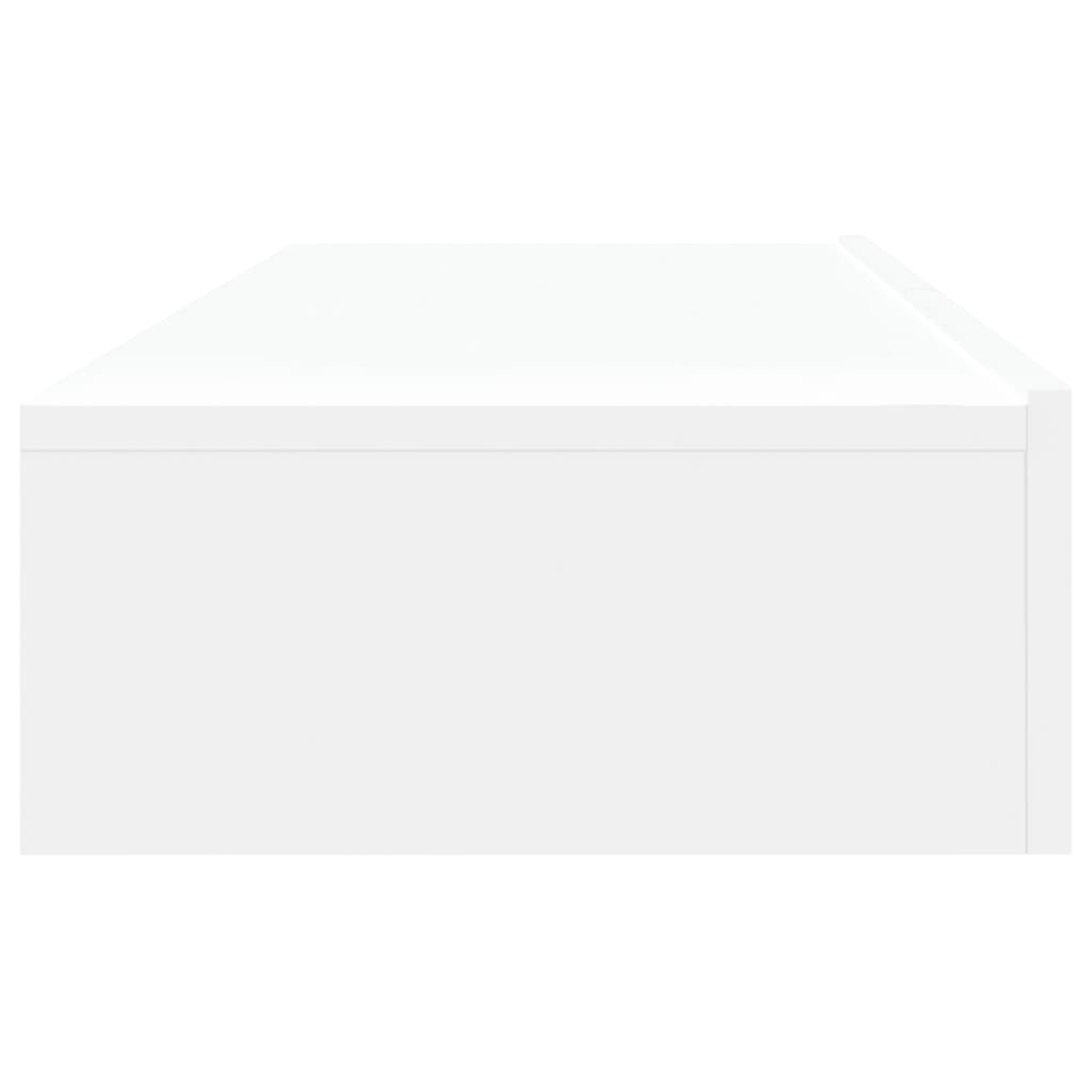 Tv-meubelen 2 st met LED-verlichting 60x35x15,5 cm wit 2 60 x 35 x 15.5 cm Wit