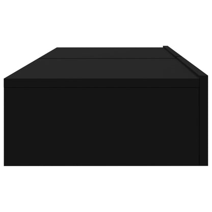 Tv-meubelen 2 st met LED-verlichting 60x35x15,5 cm zwart 2 60 x 35 x 15.5 cm Zwart