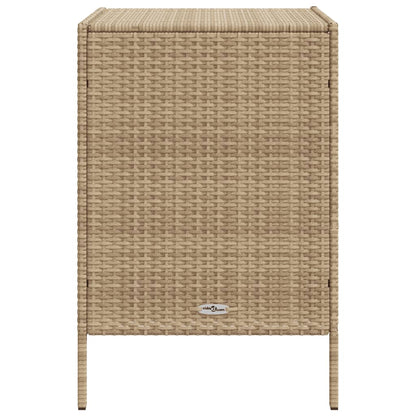 Tuinkast Poly Rattan 55 x 59 x 80 cm Beige