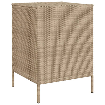 Tuinkast Poly Rattan 55 x 59 x 80 cm Beige