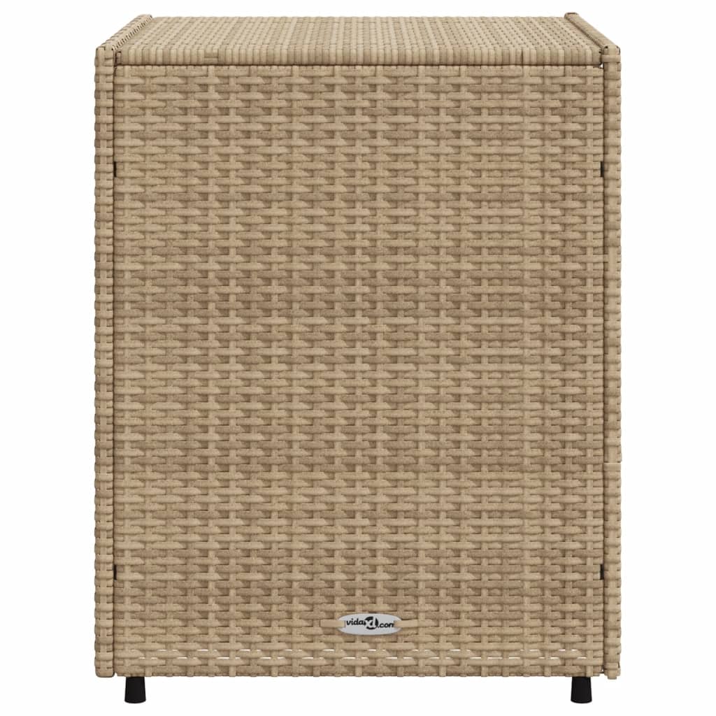 Tuinkast Poly Rattan 55 x 59 x 69 cm Beige
