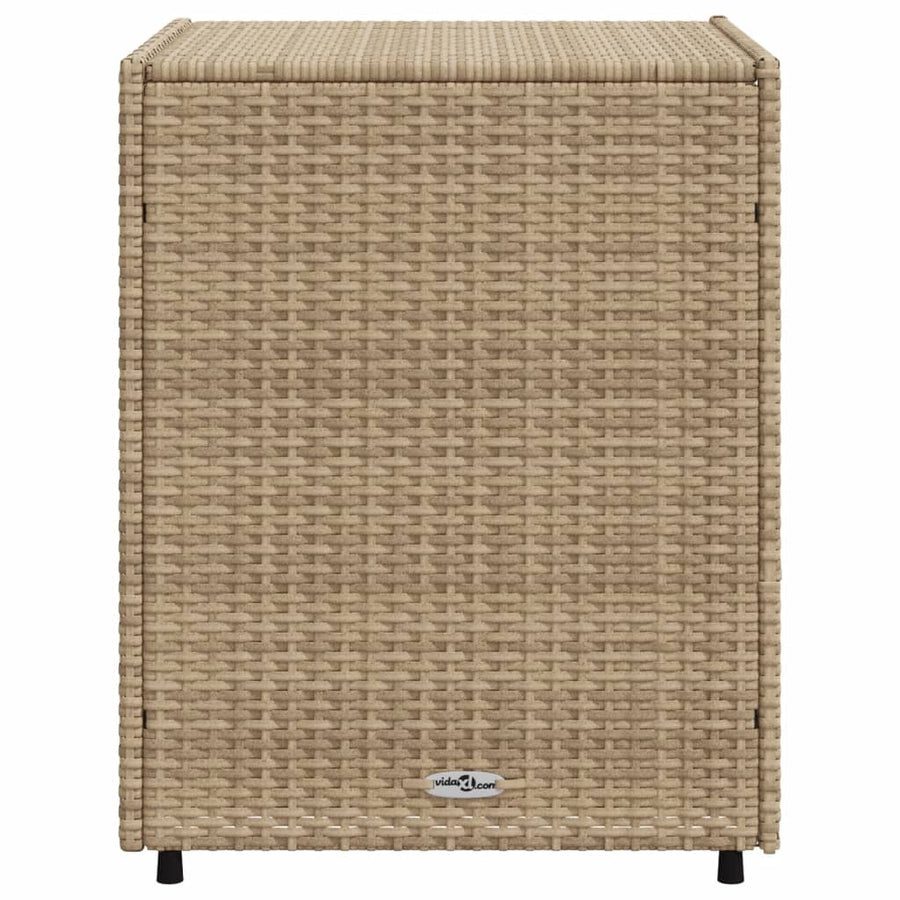Tuinkast Poly Rattan 55 x 59 x 69 cm Beige