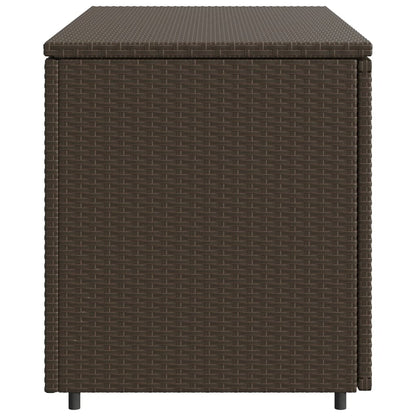 Tuinkast 110X55X60,5 Cm Poly Rattan Bruin