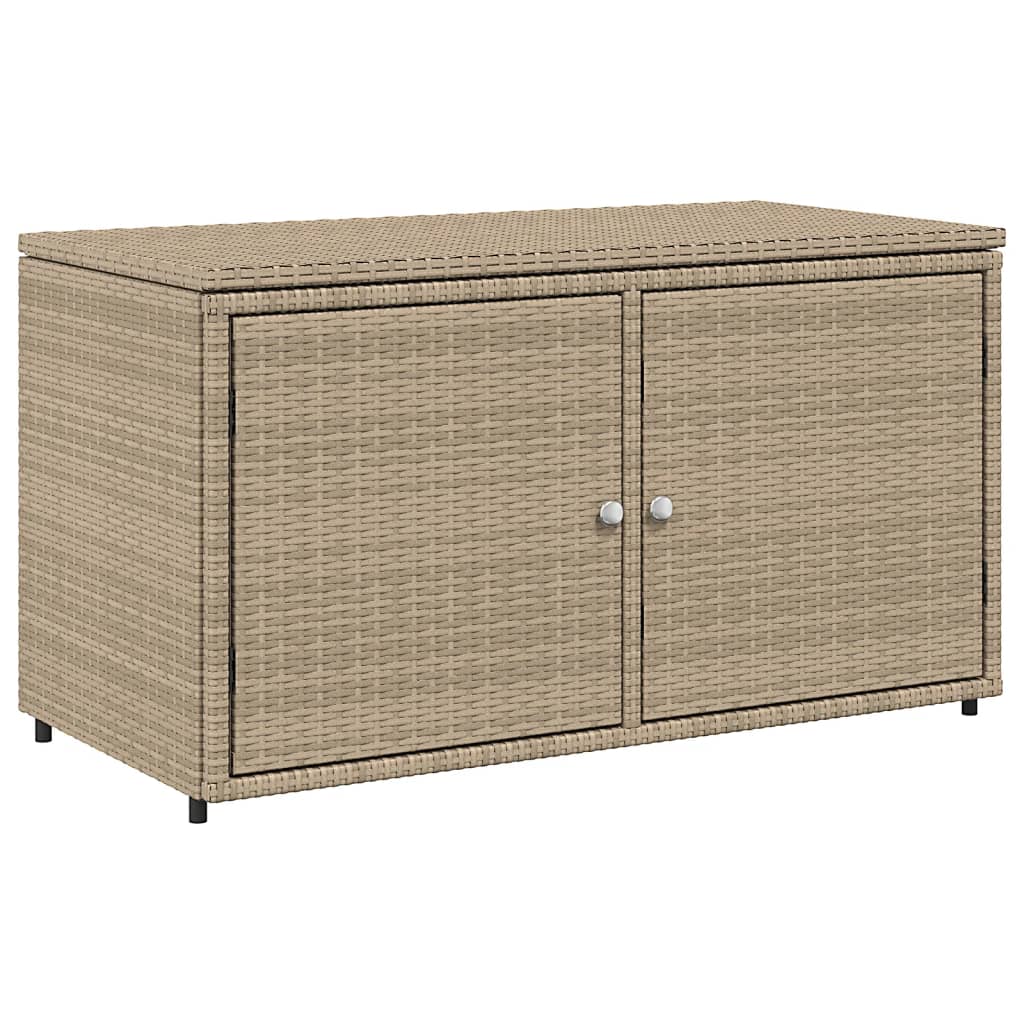 Tuinkast 110X55X60,5 Cm Poly Rattan Beige