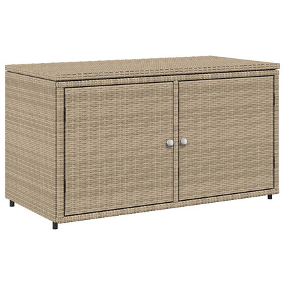 Tuinkast 110X55X60,5 Cm Poly Rattan Beige