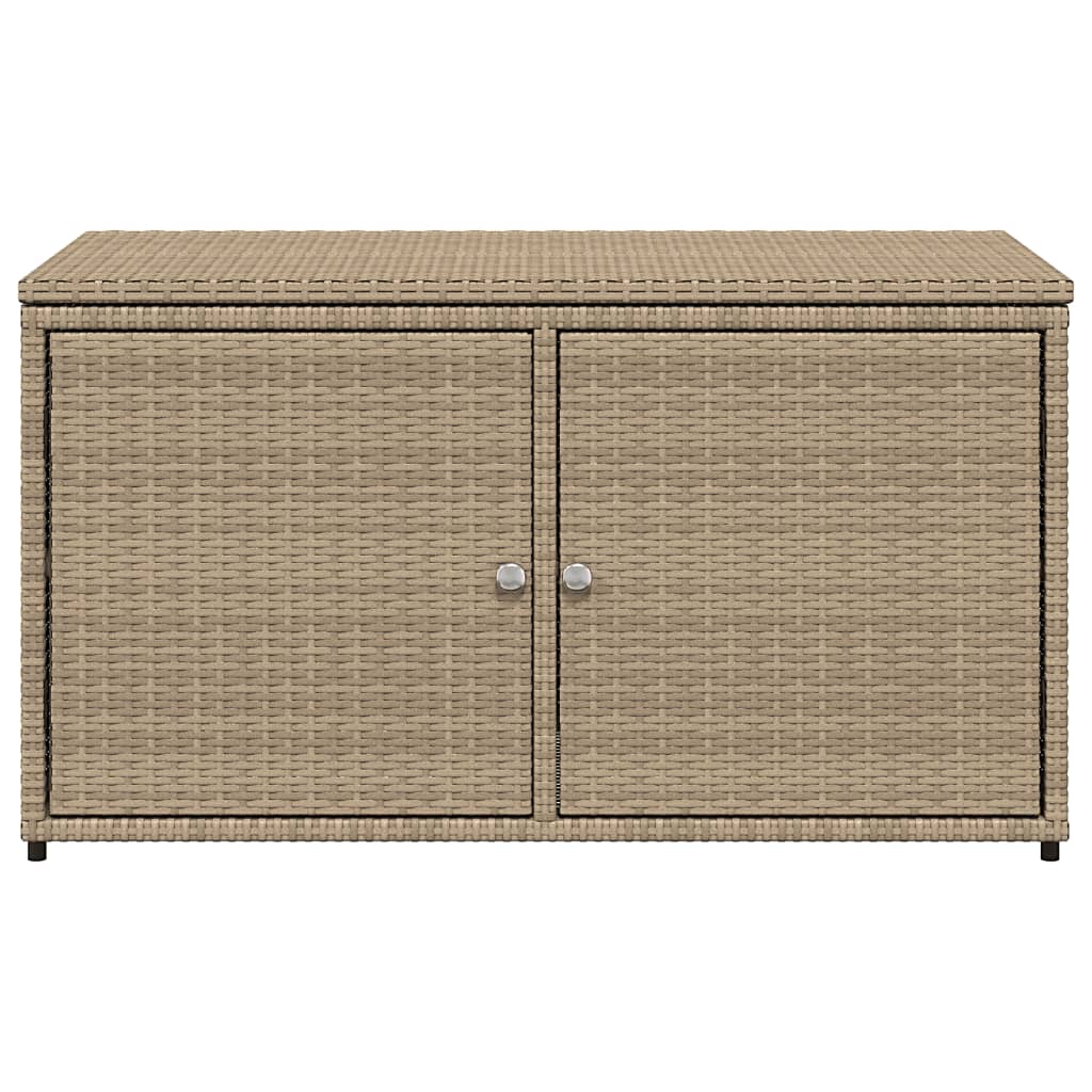 Tuinkast 110X55X60,5 Cm Poly Rattan Beige