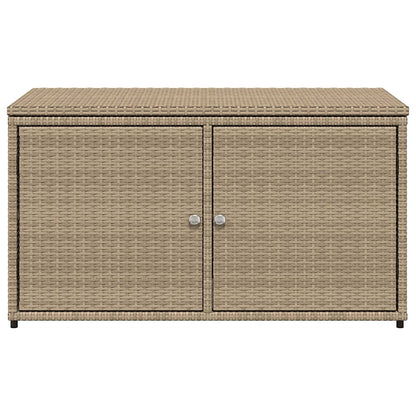 Tuinkast 110X55X60,5 Cm Poly Rattan Beige