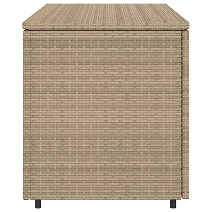 Tuinkast 110X55X60,5 Cm Poly Rattan Beige