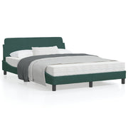 Bedframe 120x200 cm fluweel donkergroen