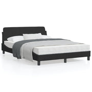 Bedframe 140x190 cm fluweel zwart