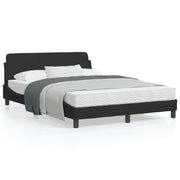 Bedframe 140x200 cm zwart fluweel