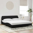 Bedframe Dover 183x213 cm zwart