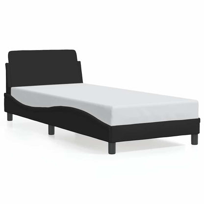 Bedframe Dover zwart 90x190 cm stof