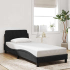 Bedframe Dover 90x190 cm zwart fluweel
