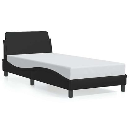 Bedframe Dover zwart 90x190 cm kunstleer