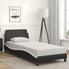 Bedframe Dover 90x190 cm zwart kunstleer