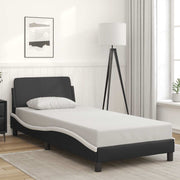 Bedframe Dover 90x190 cm zwart kunstleer