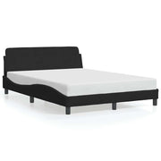 Bedframe 135x190 cm zwart fluweel