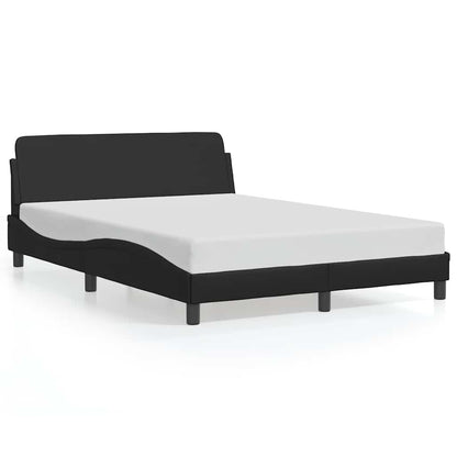 Bedframe Dover zwart 135x190 cm kunstleer