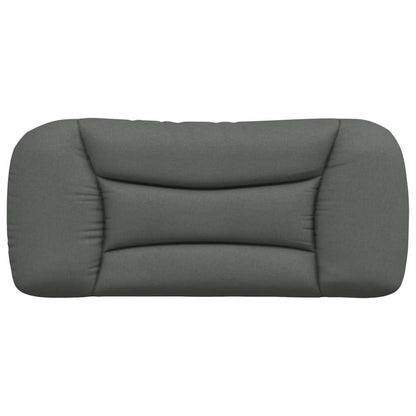 Hoofdbordkussen Stof Donkergrijs 80 cm