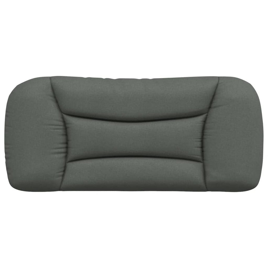 Hoofdbordkussen Stof Donkergrijs 80 cm