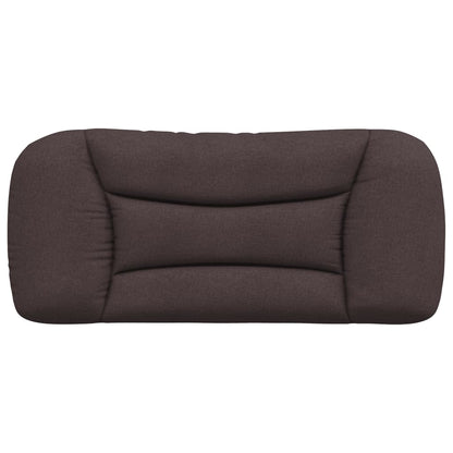 Hoofdbordkussen Stof Donkerbruin 80 cm