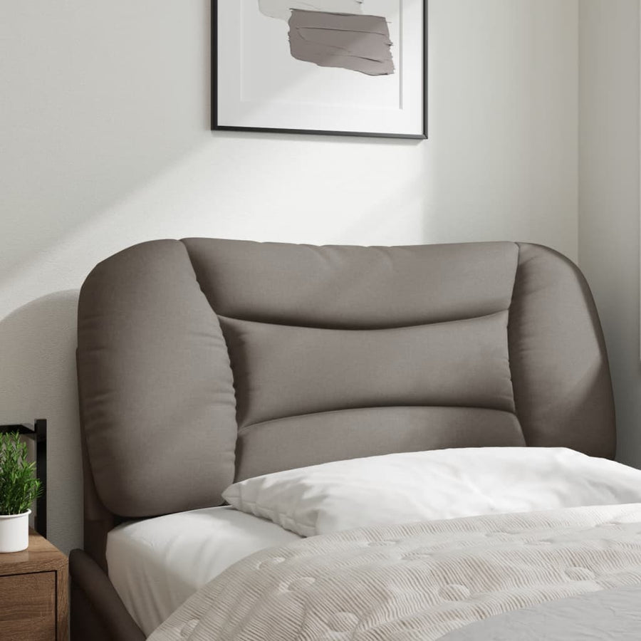 Hoofdbordkussen Stof Taupe 80 cm