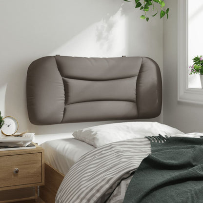 Hoofdbordkussen Stof Taupe 80 cm